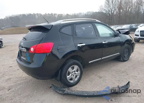 2015 Nissan Rogue Select S from USA, damaged, VIN JN8AS5MT6FW653393